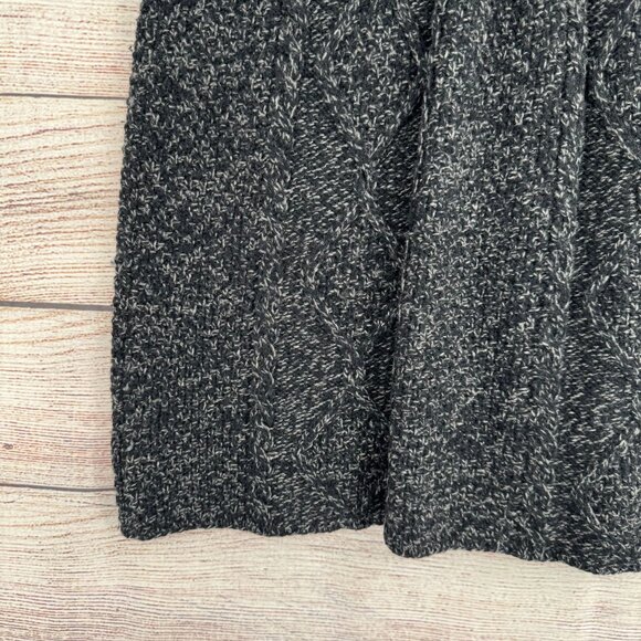 Free People Wool Blend Sweater Shirt Women's Size Medium Blue/Black - Picture 7 of 12